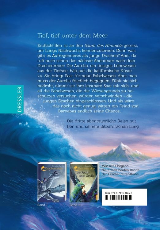 Produktbild: Drachenreiter 3. Der Fluch der Aurelia