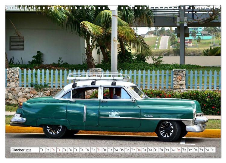 Produktbild: Auto Legenden CADILLAC (Wandkalender 2026 DIN A3 quer), CALVENDO Monatskalender