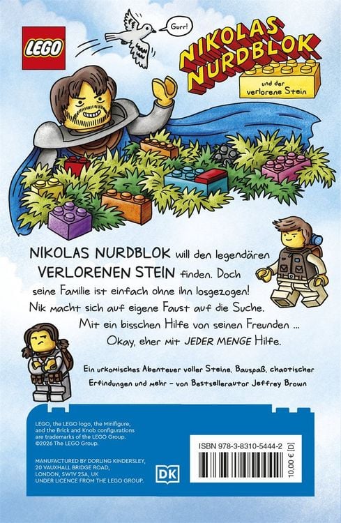 Produktbild: LEGO&reg; Nikolas Nurdblok und der verlorene Stein