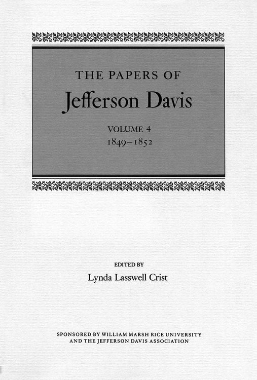 Produktbild: The Papers of Jefferson Davis