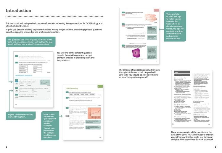 Produktbild: AQA GCSE Biology 9-1 Grade 5 Booster Workbook