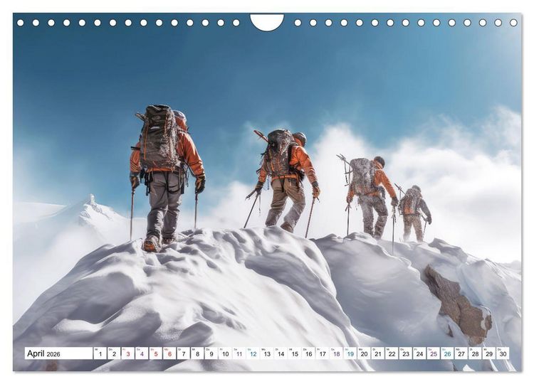 Produktbild: Imposante Bergwelt (Wandkalender 2026 DIN A4 quer), CALVENDO Monatskalender