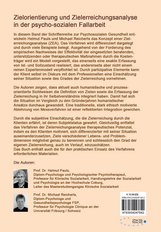 Produktbild: Zielorientierung und Zielerreichungsanalyse in der psycho-sozialen Fallarbeit