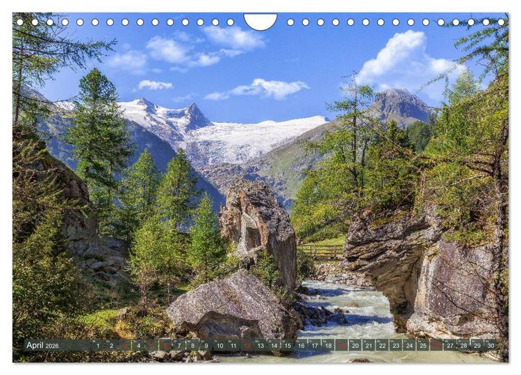 Produktbild: Wundersch&ouml;nes Osttirol (Wandkalender 2026 DIN A4 quer), CALVENDO Monatskalender