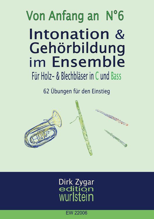 Produktbild: Intonation und Geh&ouml;rbildung im Ensemble: F&uuml;r Holz- und Blechbl&auml;ser in C und Bass