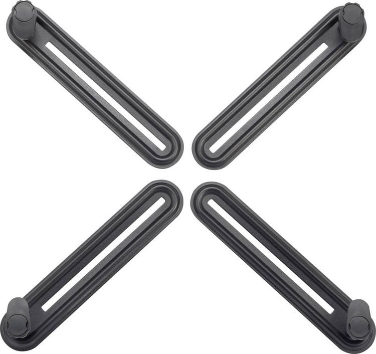 Produktbild: SpeaKa Professional VESA-Adapter Passend f&uuml;r Serie (Halter): Universal Schwarz
