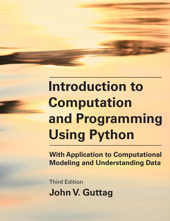 Produktbild: Introduction to Computation and Programming Using Python, third edition