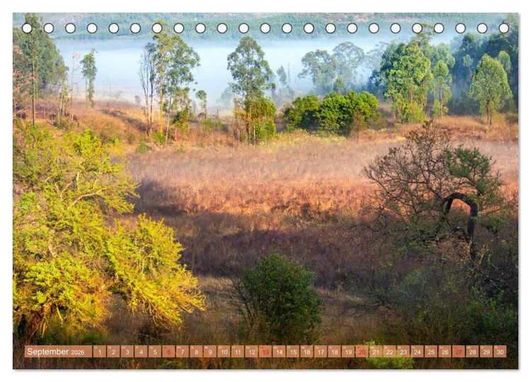 Produktbild: Eswatini - K&ouml;nigreich im s&uuml;dlichen Afrika (Tischkalender 2026 DIN A5 quer), CALVENDO Monatskalender