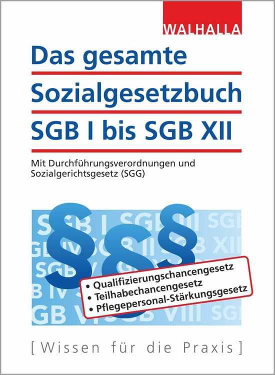 Produktbild: Das gesamte Sozialgesetzbuch SGB I bis SGB XII