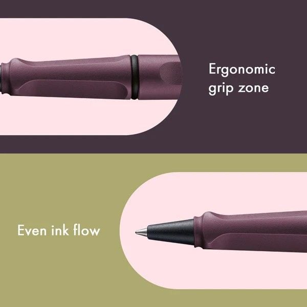 Produktbild: LAMY Tintenroller safari roll-ink mit T10 Tintenpatrone, scarlet