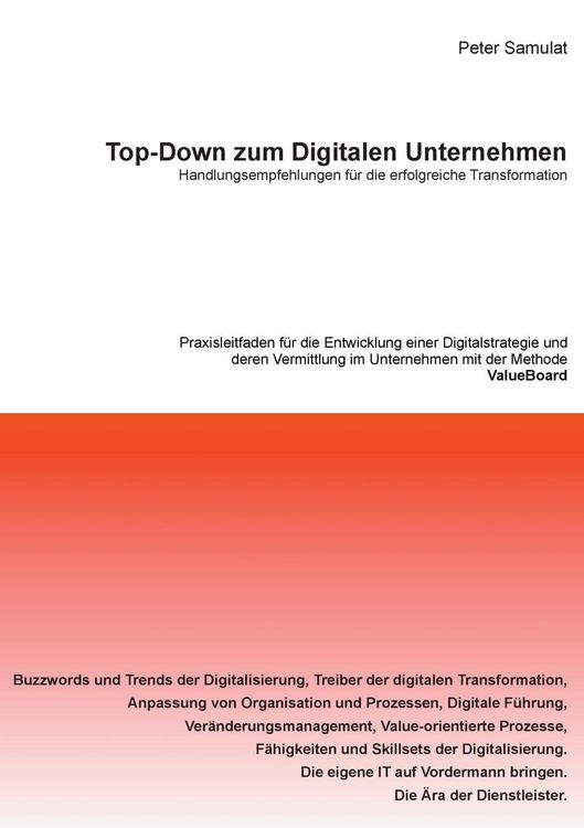 Produktbild: Top-Down zum Digitalen Unternehmen