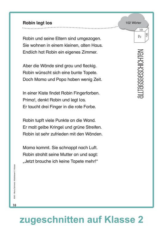 Produktbild: W&uuml;rfellesen &ndash; 2. Klasse