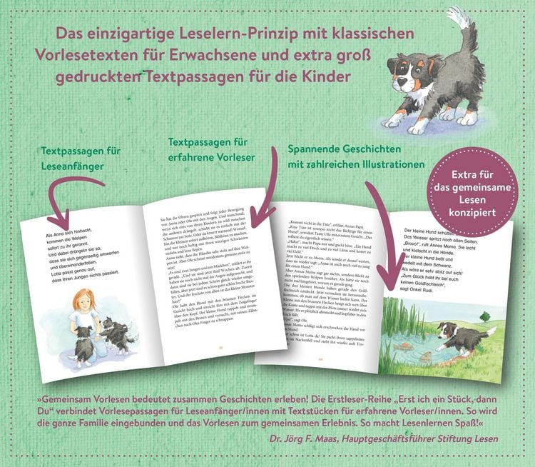 Produktbild: Erst ich ein St&uuml;ck, dann du - Leni & Lotti - Ferien auf dem Ponyhof