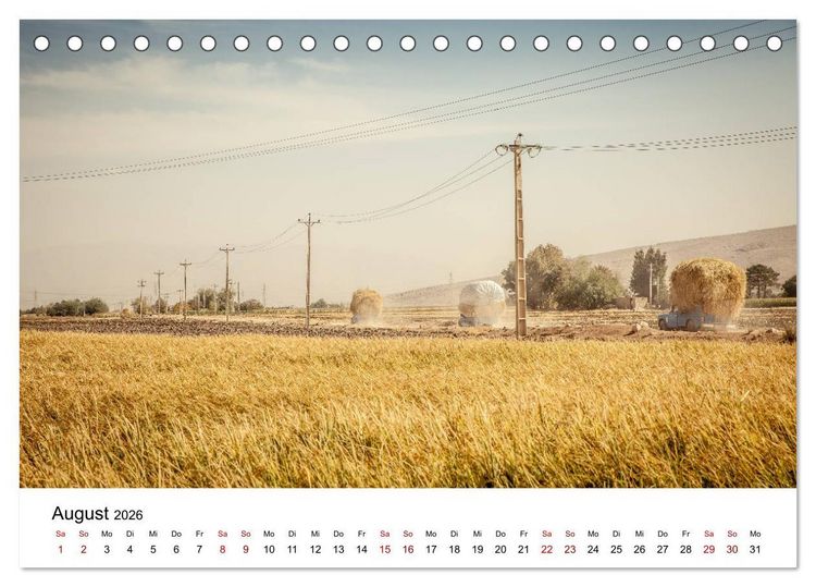 Produktbild: Rundreise Iran (Tischkalender 2026 DIN A5 quer), CALVENDO Monatskalender