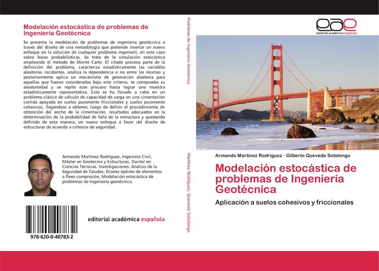 Produktbild: Modelaci&oacute;n estoc&aacute;stica de problemas de Ingenier&iacute;a Geot&eacute;cnica