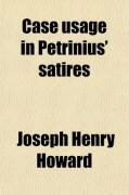 Produktbild: Case Usage in Petrinius' Satires