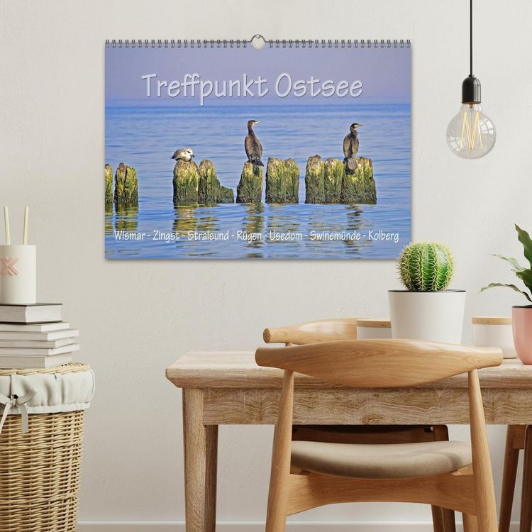 Produktbild: Treffpunkt Ostsee (Wandkalender 2026 DIN A3 quer), CALVENDO Monatskalender