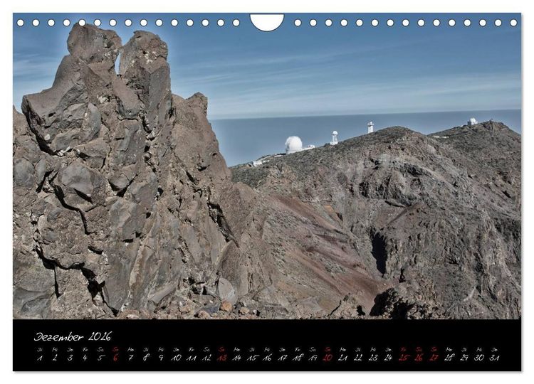 Produktbild: La Palma - Insel der Berge und Wolken (Wandkalender 2026 DIN A4 quer), CALVENDO Monatskalender