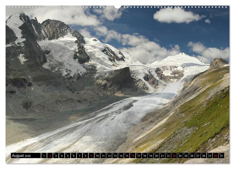 Produktbild: DIE ALPEN - Weitblicke (hochwertiger Premium Wandkalender 2026 DIN A2 quer), Kunstdruck in Hochglanz