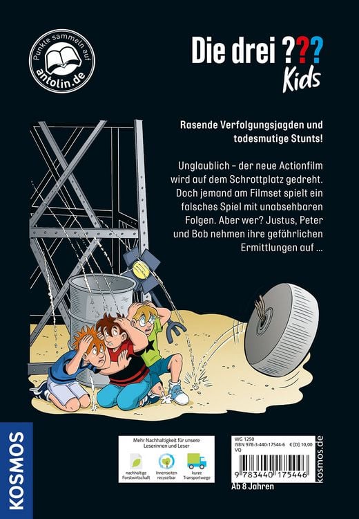 Produktbild: Die drei ??? Kids, 4, Chaos vor der Kamera
