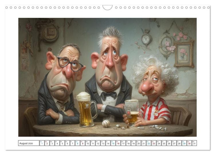 Produktbild: Schlauchlos gl&uuml;cklich (Wandkalender 2026 DIN A3 quer), CALVENDO Monatskalender