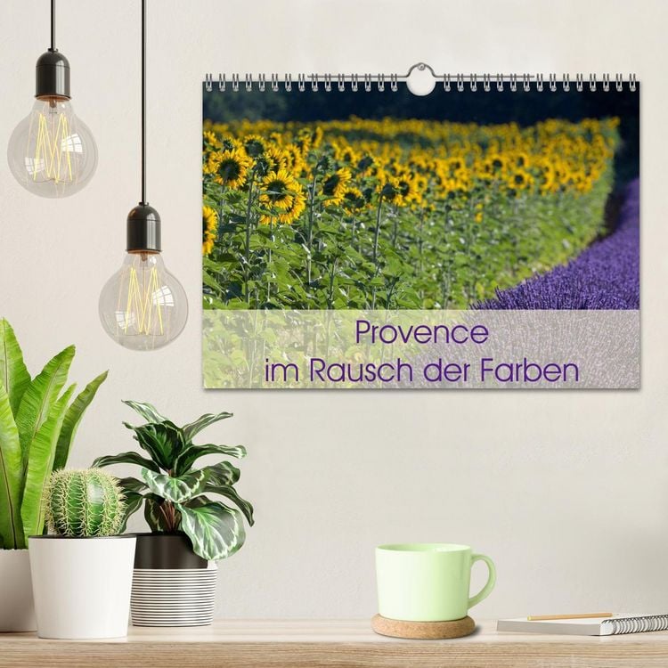 Produktbild: Provence im Rausch der Farben (Wandkalender 2026 DIN A4 quer), CALVENDO Monatskalender