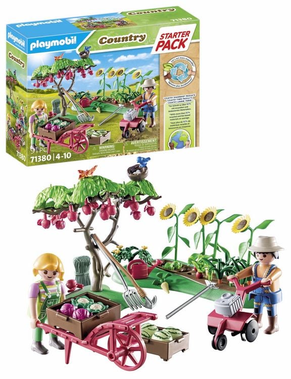Produktbild: Playmobil&reg; Country Starter Pack Bauernhof Gem&uuml;segarten 71380