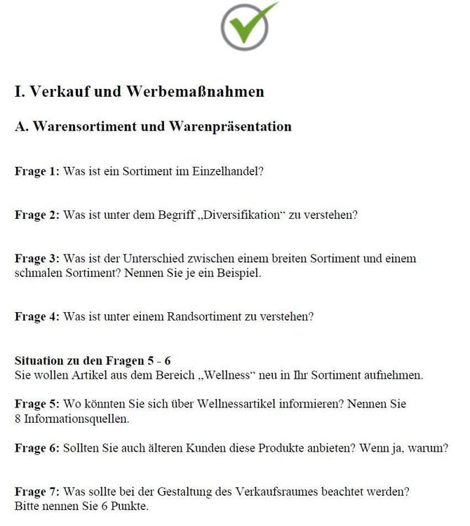Produktbild: Top Pr&uuml;fung Verk&auml;uferin / Verk&auml;ufer - 300 Testfragen f&uuml;r die Abschlusspr&uuml;fung