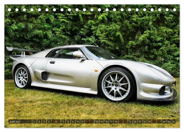 Produktbild: Muscle Cars, Geschwindigkeit und Leidenschaft (Tischkalender 2027 DIN A5 quer), CALVENDO Monatskalender