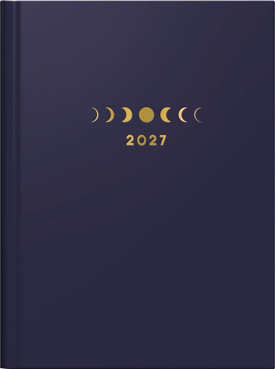 Produktbild: rido/id&eacute; 7013607017 Taschenkalender Premium Young Line Mini 2027 "Moon" A6, Papier