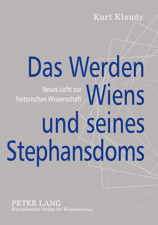 Produktbild: Das Werden Wiens und seines Stephansdoms