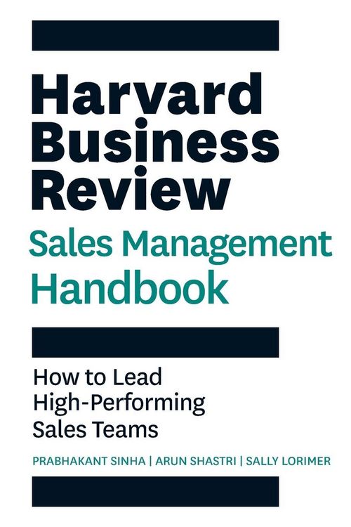 Produktbild: HBR Sales Management Handbook