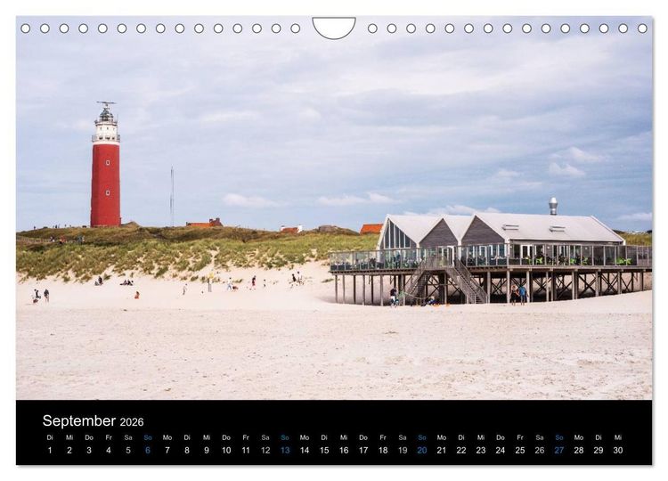 Produktbild: Gr&uuml;&szlig;e aus Texel (Wandkalender 2026 DIN A4 quer), CALVENDO Monatskalender