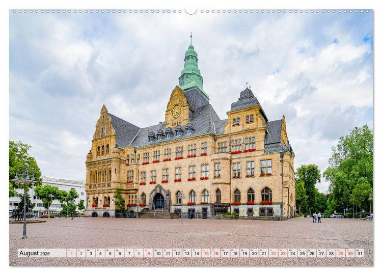 Produktbild: Recklinghausen Impressionen (Wandkalender 2026 DIN A2 quer), CALVENDO Monatskalender