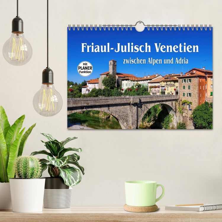 Produktbild: Friaul-Julisch Venetien - zwischen Alpen und Adria (Wandkalender 2026 DIN A4 quer), CALVENDO Monatskalender