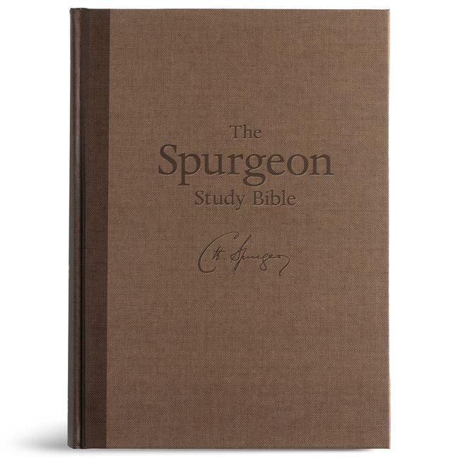 Produktbild: CSB Spurgeon Study Bible, Brown Hardcover