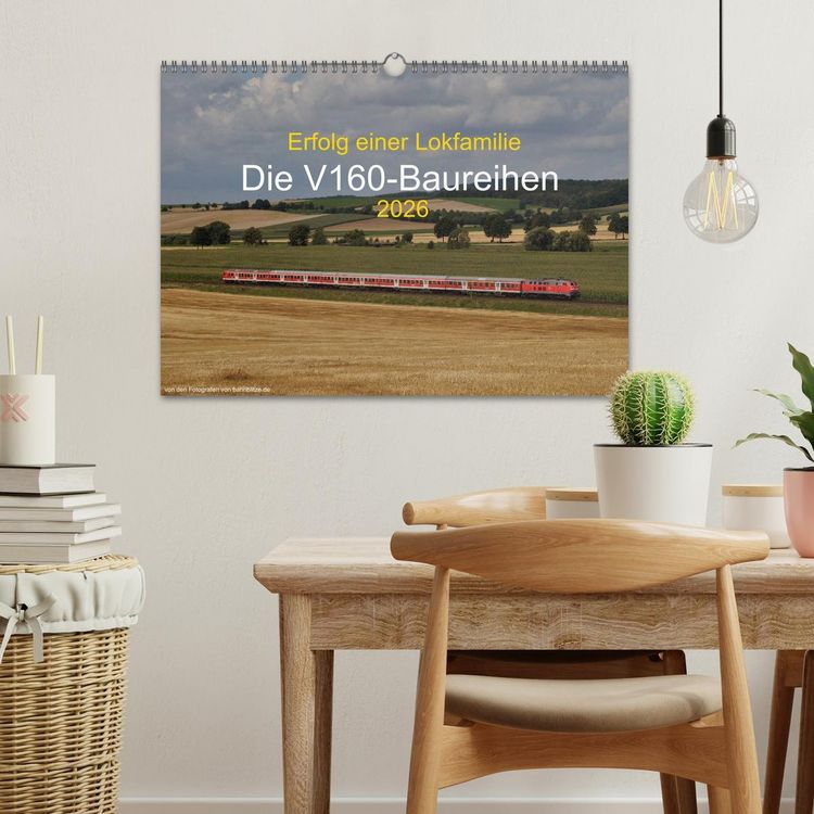 Produktbild: Erfolg einer Lokfamilie - Die V160-Baureihen (Wandkalender 2026 DIN A3 quer), CALVENDO Monatskalender