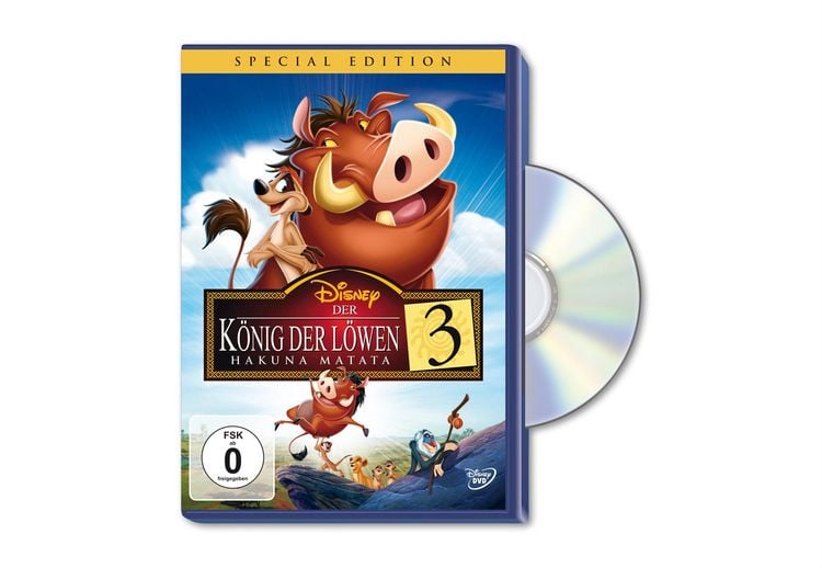 Produktbild: Der K&ouml;nig der L&ouml;wen 3 - Hakuna Matata [2 DVDs]
