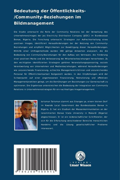 Produktbild: Bedeutung der &Ouml;ffentlichkeits-/Community-Beziehungen im Bildmanagement