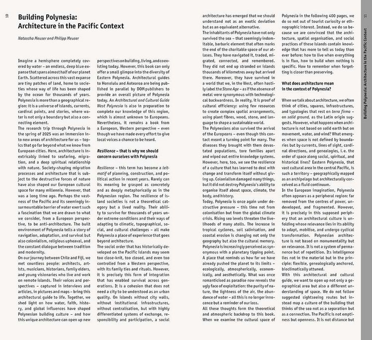 Produktbild: East Polynesia. Architectural and Cultural Guide