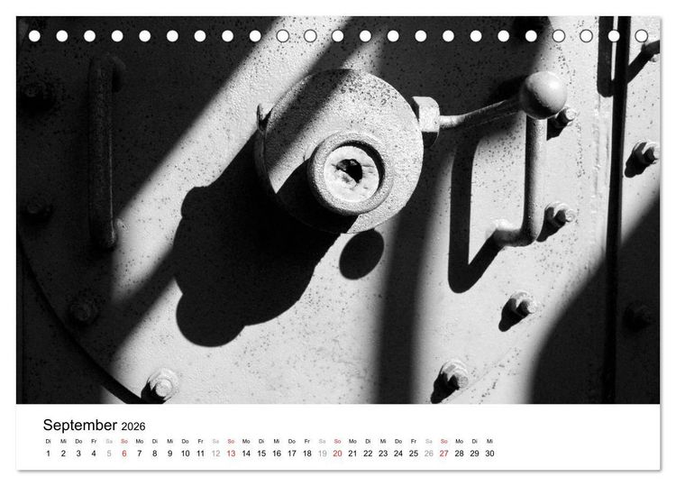 Produktbild: Helden der Arbeit - Alte Arbeitsmittel des Ruhrgebiets (Tischkalender 2026 DIN A5 quer), CALVENDO Monatskalender