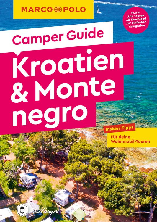 Produktbild: MARCO POLO Camper Guide Kroatien & Montenegro