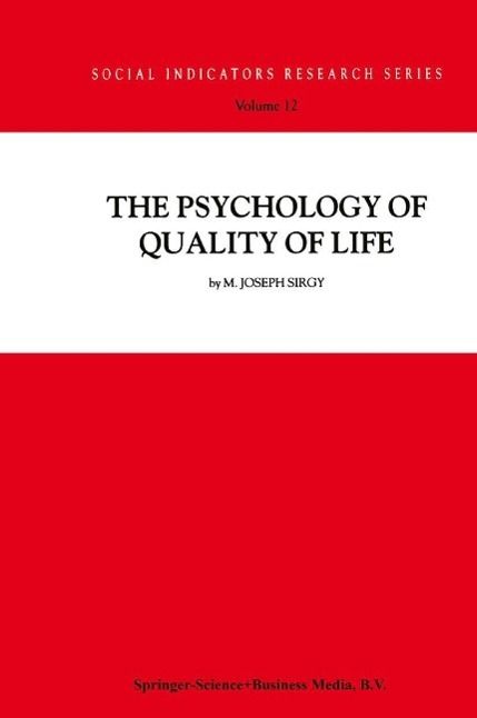 Produktbild: The Psychology of Quality of Life