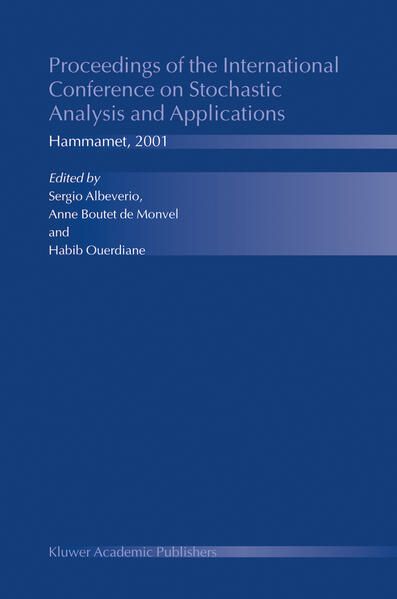 Produktbild: Proceedings of the International Conference on Stochastic Analysis and Applications