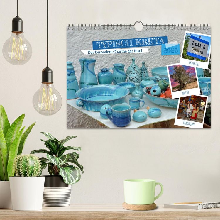 Produktbild: Typisch Kreta (Wandkalender 2026 DIN A4 quer), CALVENDO Monatskalender
