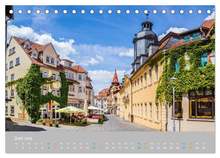 Produktbild: Gotha - zwischen Barock und Renaissance (Tischkalender 2026 DIN A5 quer), CALVENDO Monatskalender