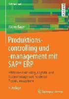 Produktbild: Produktionscontrolling und -management mit SAP&reg; ERP