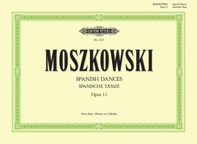 Produktbild: Spanish Dances Op. 12 for Piano Duet
