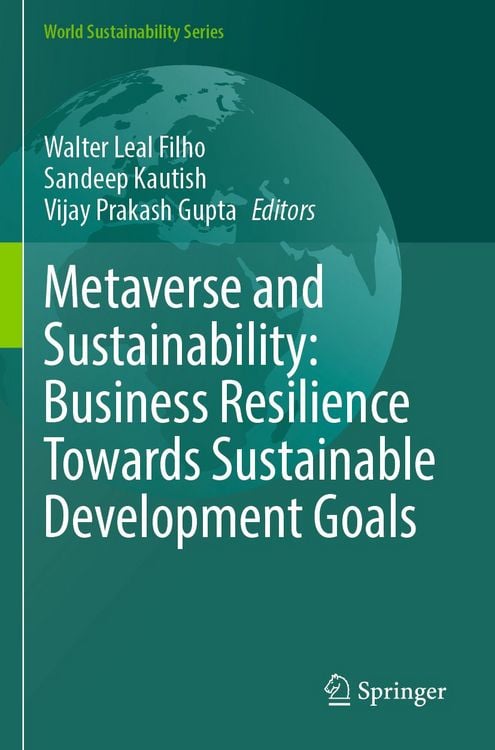Produktbild: Metaverse and Sustainability: Business Resilience Towards Sustainable Development Goals