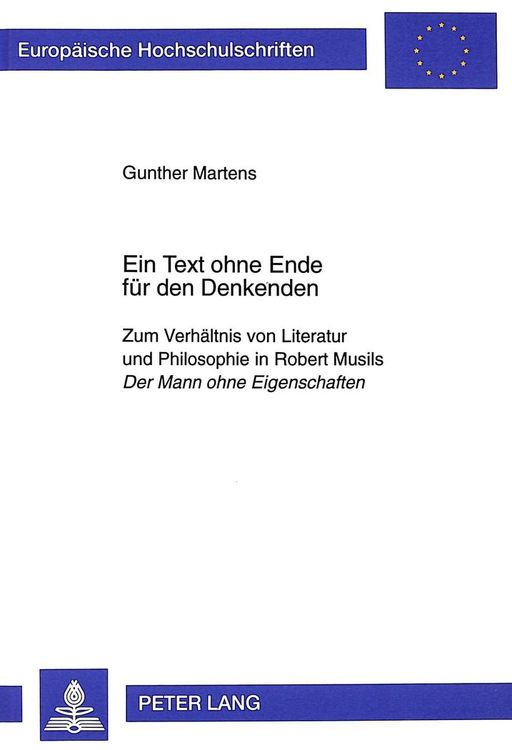 Produktbild: Ein Text ohne Ende f&uuml;r den Denkenden
